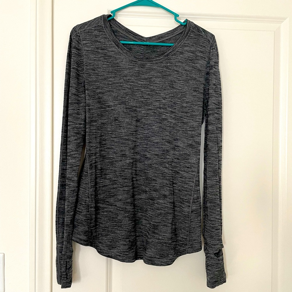 Lululemon long-sleeve workout top